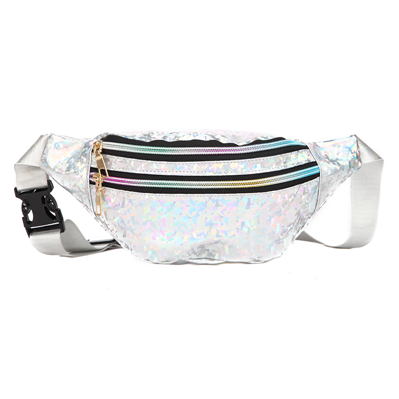 Women'S Bum Bags - 1PC nowy holograficzny piterek Hologram talii