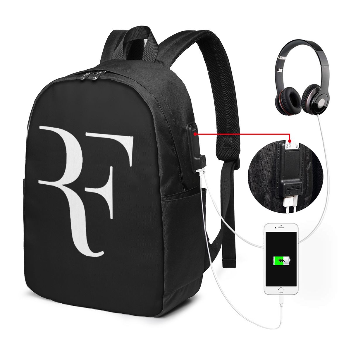 Woman In Bag - Plecak Roger Federer, torba podróżna na