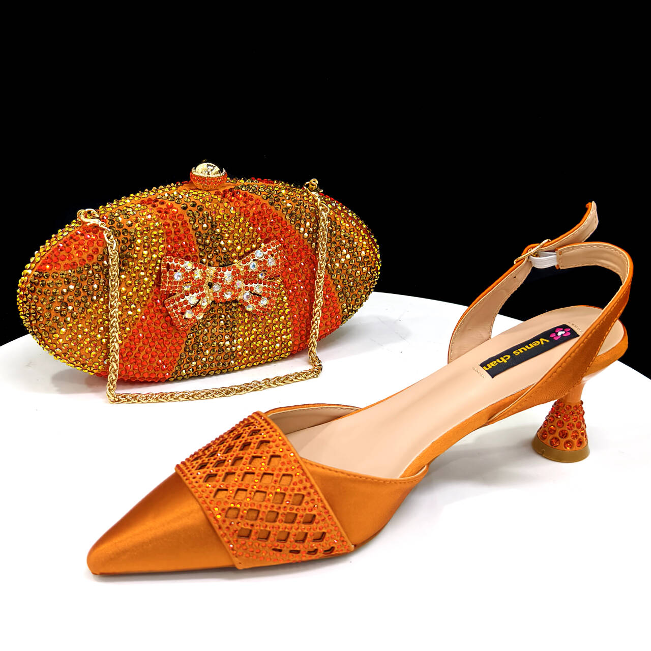 Women Bags Designer - Nigeryjskie buty imprezowe w stylu dziewczęcym