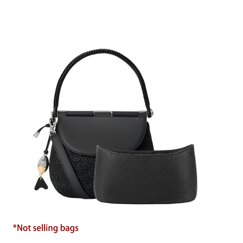 Woman In Bag - Organizer z filcu na zamek błyskawiczny