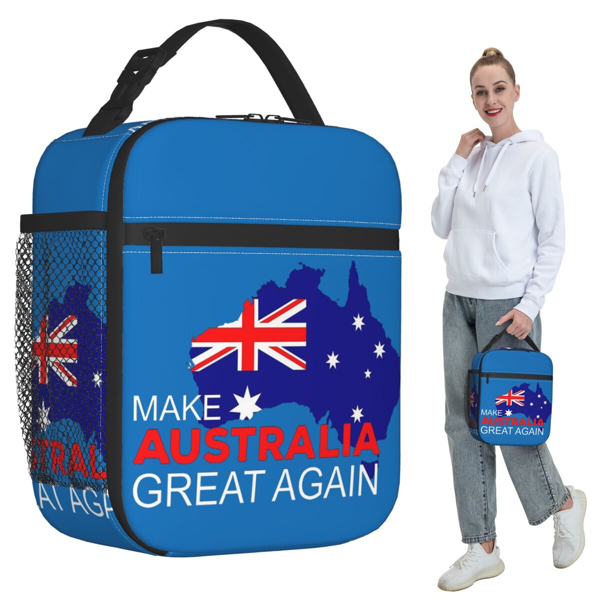 Women Bags In Australia - Torba termiczna na lunch „Make Australia
