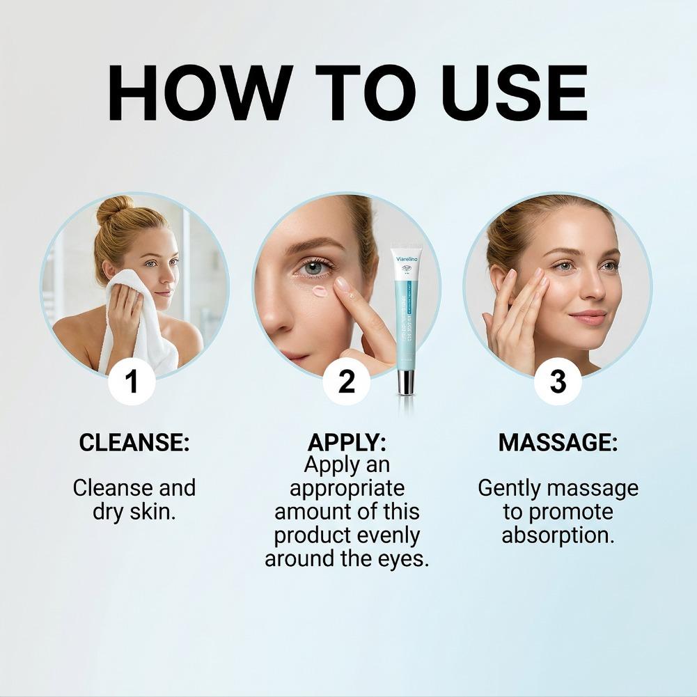 Serum pod oczy Viareline o lek – Women Bags Under Eyes recenzja i cena