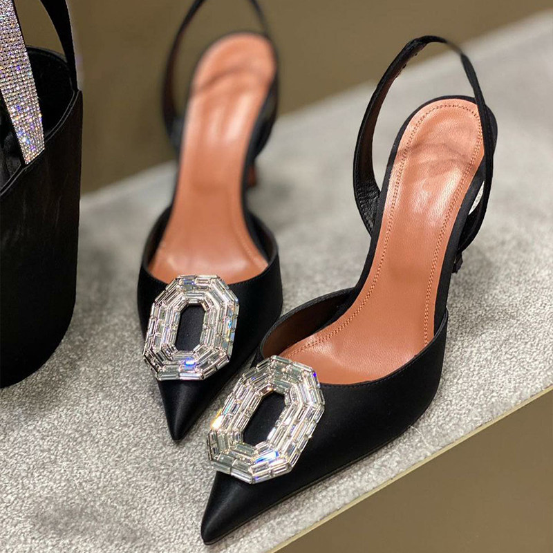 Sandały z klamrą z cyrkoniami, – Women Bags Leather recenzja i cena