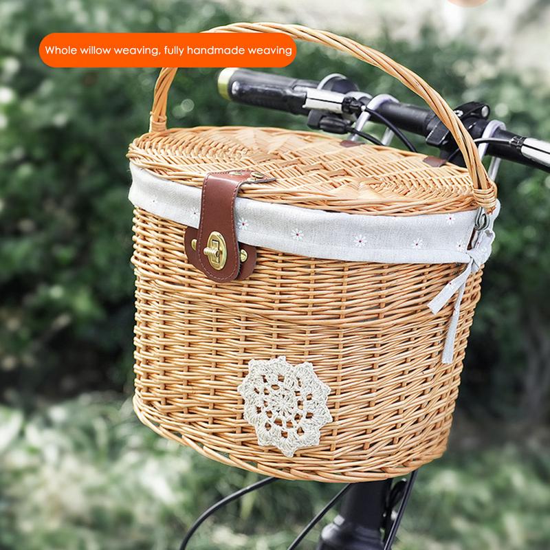 Wiklinowy kosz rowerowy Kosz n – Basket Bag Wicker recenzja i cena