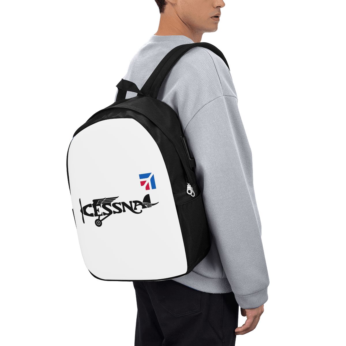 Plecak z logo Cessna, torba po – Woman In Bag recenzja i cena