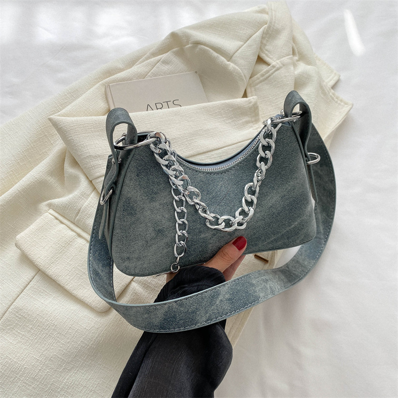 Dżinsowa mała torebka do ręki  – Women'S Kipling Bags recenzja i cena
