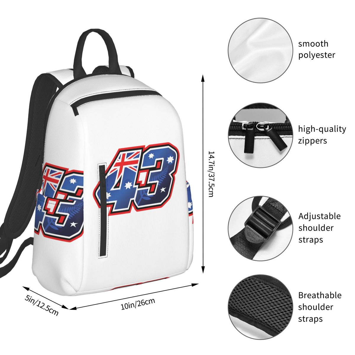 Plecak Jack Miller Numer 43 Au – Women Bags In Australia recenzja i cena