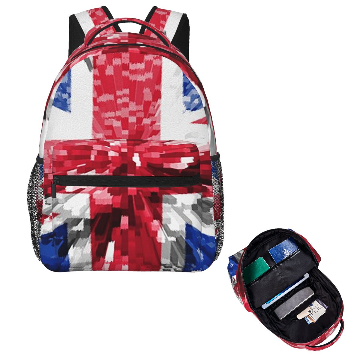 Plecak podróżny z flagą Union  – Women Bags Uk recenzja i cena