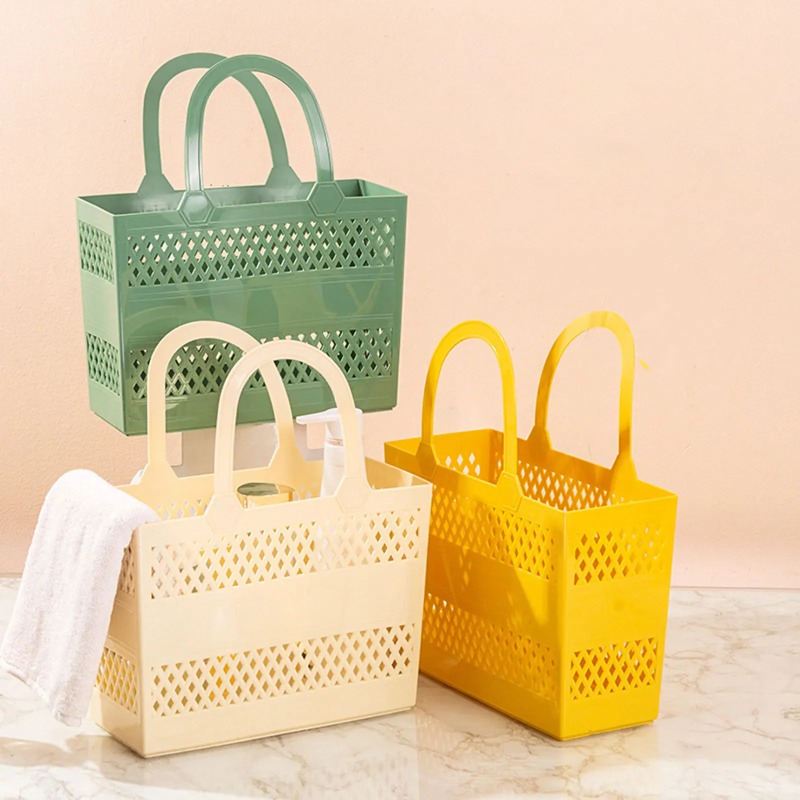 1 szt. Kosz prysznicowy z uchw – Basket Bag Wicker recenzja i cena