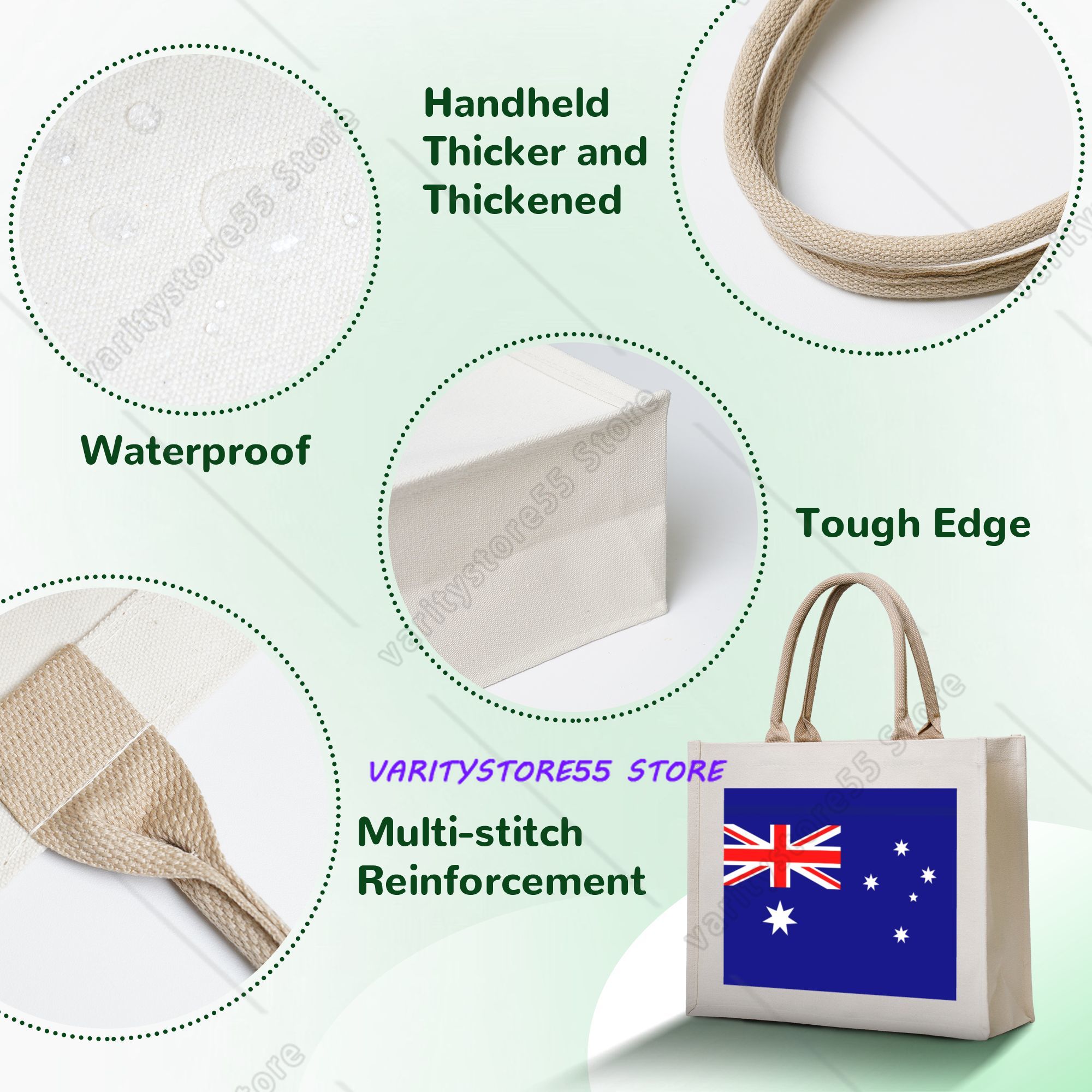 Torby na zakupy z flagą Austra – Women Bags In Australia recenzja i cena
