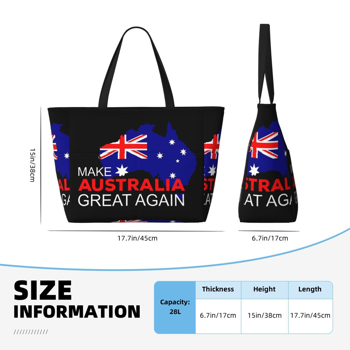 Torba plażowa Make Australia G – Women Bags In Australia recenzja i cena