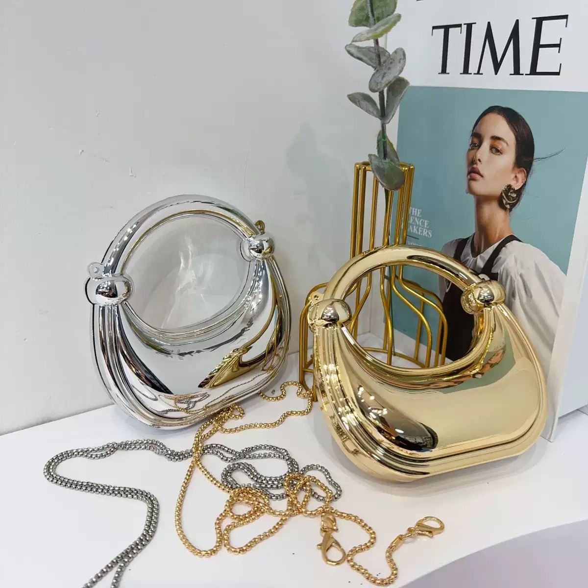 Mini złota torebka wieczorowa  – Women Bags Designer recenzja i cena
