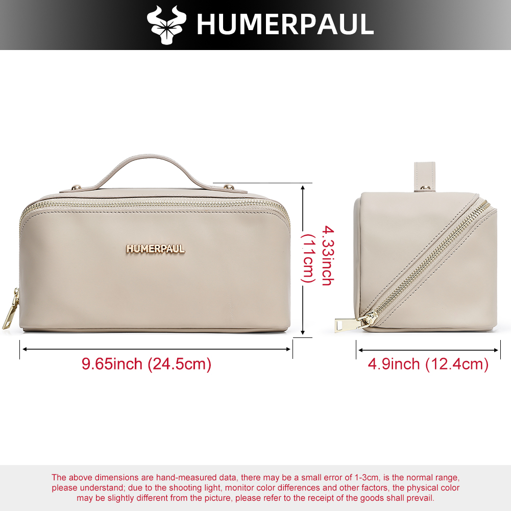 HUMERPAUL – damska kosmetyczka – Women Bags Leather recenzja i cena
