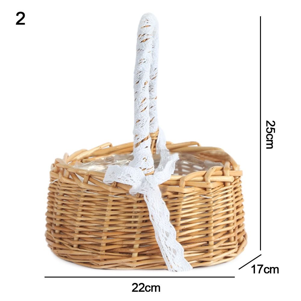 Willow Rattan Flower Girl Bask – Basket Bag Wicker recenzja i cena