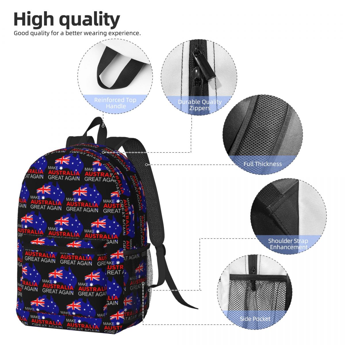 Plecak Make Australia Great Ag – Women Bags In Australia recenzja i cena