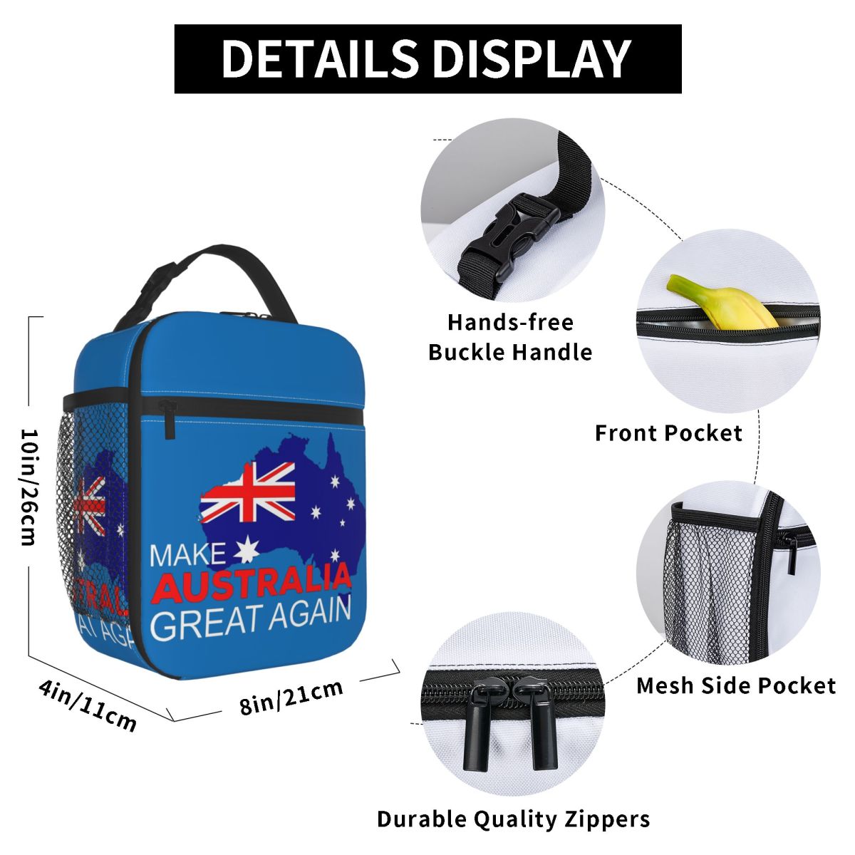Torba termiczna na lunch „Make – Women Bags In Australia recenzja i cena